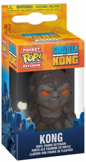 Klíčenka Funko POP! Keychain: Godzilla Vs Kong - Kong w/Battle Axe