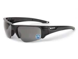 Slnečné okuliare ESS® Crowbar - dymové polarizačné sklá – Smoke Polarized (Farba: Čierna, Šošovky: Smoke Polarized)