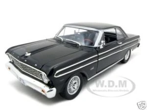 1964 Ford Falcon Black 1/18 Diecast Model Car by Road Signature