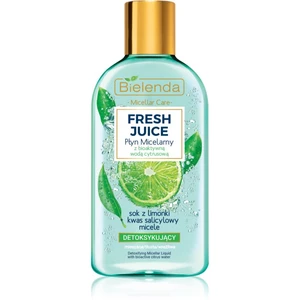 Bielenda Fresh Juice Lime micelárna voda pre zmiešanú a citlivú pleť 500 ml