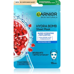 Garnier Skin Naturals Moisture+Aqua Bomb hydratačná plátienková maska s kyselinou hyalurónovou 1 ks