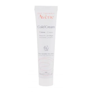 Avene Cold Cream 40 ml denní pleťový krém na velmi suchou pleť; na suchou pleť; na citlivou a podrážděnou pleť; na dehydratovanou pleť