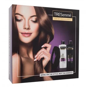 TRESemmé Biotin + Repair 7 Gift Set dárková kazeta šampon Biotin + Repair 7 400 ml + kondicionér Biotin + Repair 7 400 ml + čelenka na poškozené vlasy