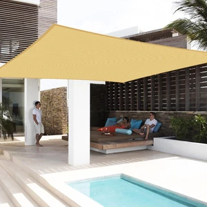 Shade Sail 95% UV Block Top Cover for Outdoor Patio Garden Backyard Awnings for Patio