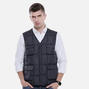 Adjustable Electric Vest Heated Fishing Cloth Jacket USB Thermal Winter-Warmer