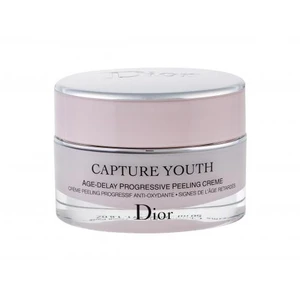 Christian Dior Capture Youth Age-Delay Progressive Peeling Creme 50 ml denný pleťový krém na veľmi suchú pleť; na rozjasnenie pleti