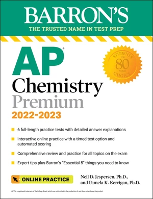 AP Chemistry Premium, 2022-2023