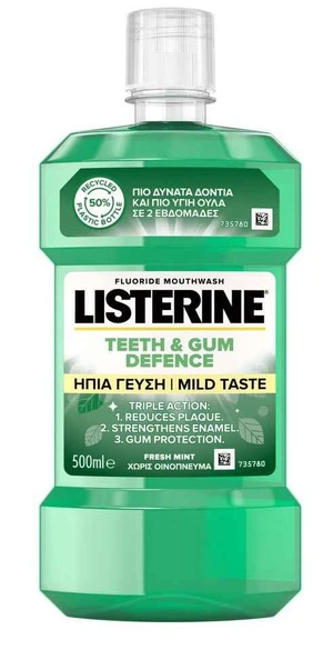 Listerine Teeth & Gum Mild Taste 500 Ml