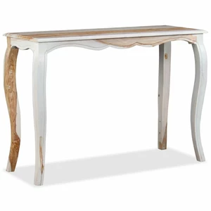 Console Table Solid Sheesham Wood 43.3"x15.7"x30"
