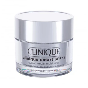 Clinique Clinique Smart SPF15 50 ml denný pleťový krém na zmiešanú pleť; na všetky typy pleti; na dehydratovanu pleť; proti vráskam