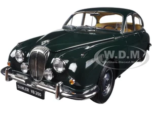 1967 Daimler V8-250 British Racing Green Left Hand Drive 1/18 Diecast Model Car by Paragon Models