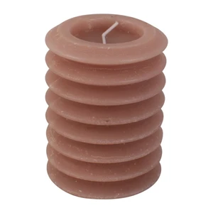 Staroružová sviečka PT LIVING Layered, výška 10 cm