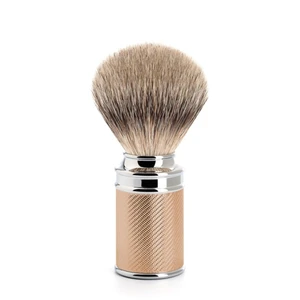 Mühle Štetka na holenie Mühle z jazvečích štetín (silvertip badger, rosegold)
