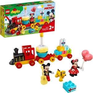 LEGO® DUPLO® Disney ™ 10941 Narozeninový vláček Mickeyho a Minnie