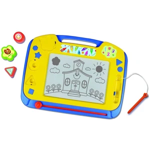 Magnetická kreslící tabulka modrožlutá Magnetická kreslící tabulka modrožlutá