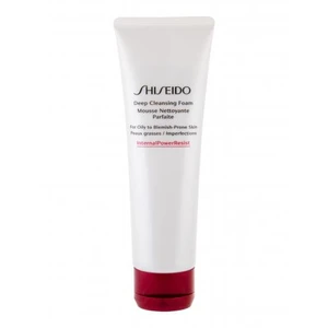 Shiseido Essentials Deep 125 ml čistiaca pena pre ženy na normálnu pleť; na mastnú pleť; na problematickú pleť s akné