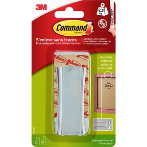 3M  Univerzálny lepiaci klinec Command ™ (š x v) 31.75 mm x 76.2 mm biela Množstvo: 1 ks
