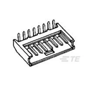 TE Connectivity AMPMODU Shrouded HeadersAMPMODU Shrouded Headers 280511-1 AMP