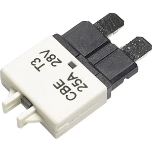 Hansor Circuit Breaker Standard, type 3, Manual Reset, 25A CBE3 Series 25A automatická plochá poistka 25 A biela 1 ks
