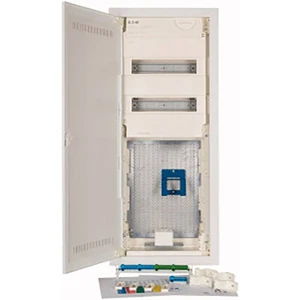 <br>  Eaton<br>  302445<br>  KLV-60UPP-W-HY24-F<br>  malý rozvádzačmultimédiápod omietku Počet modulov (šírka) = 12 Poče
