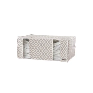 Béžový vakuový úložný box na oblečenie Compactor Signature Daman 3D Vacuum Bag, 65 x 27 cm