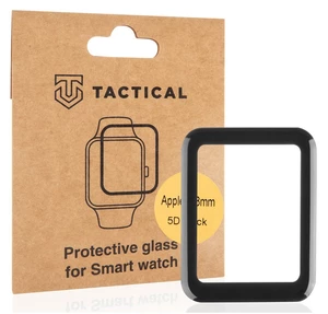 Ochranné sklo Tactical Glass Shield 5D pro Apple Watch 38mm Series1/2/3, black