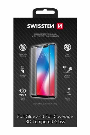 Tvrzené sklo Swissten Ultra Durable 3D Full Glue pro Huawei Y6p