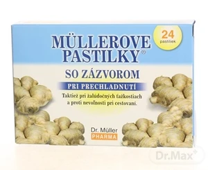 MÜLLEROVE PASTILKY SO ZÁZVOROM