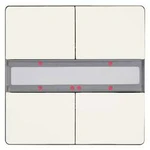 Tlačítko Siemens-KNX, bílá, 5WG12862DB13, 1 ks
