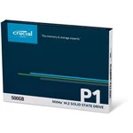 Interní SSD disk NVMe/PCIe M.2 500 GB Crucial P1 Retail CT500P1SSD8 M.2 NVMe PCIe 3.0 x4
