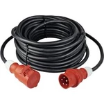 Napájecí prodlužovací kabel as - Schwabe 60366 60366, IP44, černá, 10.00 m