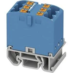 Blok rozvaděče Phoenix Contact PTFIX 6X2,5-NS15A BU 3274102, 10 ks, modrá