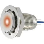 LED signálka GQ12F-D/G/12V/N, IP67, 12 V/DC / 12 V/AC, Nerez, zelená
