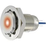 LED signálka GQ12F-D/G/12V/N, IP67, 12 V/DC / 12 V/AC, Nerez, zelená