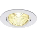 LED vestavné svítidlo SLV 114381, 9 W, N/A, bílá (matná)