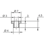 Izolační objímka TRU COMPONENTS TC-V5815-203, 1586597