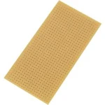 Eurodeska bez CU vložky tvrzený papír TRU COMPONENTS SU528404, (d x š) 100 mm x 50 mm, RM 2.54 mm, 1 ks