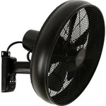 Nástěnný ventilátor Lucci AIR BK, Vnější Ø 410 mm