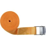 Upínací popruh se sponou TOOLCRAFT TO-6811770, 125 kg, (d x š) 4.5 m x 25 mm
