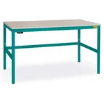 Manuflex LC1053.5021 ESD pracovní stůl CANTOLAB s kaučuk, Šxhxv = 1500 x 800 x 762-788 mm