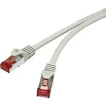 Síťový kabel RJ45 Renkforce RF-4724290, CAT 6, S/FTP, 0.25 m, šedá