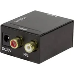 Toslink / cinch audio adaptér LogiLink CA0102, černá