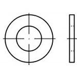 Podložka plochá TOOLCRAFT TO-6853617, vnitřní Ø: 3.2 mm, ocel, 200 ks