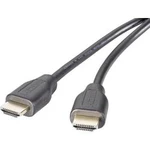 HDMI kabel SpeaKa Professional [1x HDMI zástrčka - 1x HDMI zástrčka] černá 0.50 m