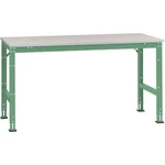 Manuflex AU6099.6011 Pracovní Přístavný stůl Univerzální standardní s PVC dekorační deska, Šxhxv = 1750 x 1000 x 760-870 mm
