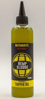 Nutrabaits topper polévací olej hemp sludge 250 ml konopný