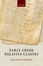 Early Greek Relative Clauses