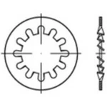 Podložky ozubené TOOLCRAFT 1067163, N/A, vnější Ø: 18 mm, vnitřní Ø: 10.5 mm, 1000 ks