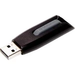 USB flash disk 256 GB Verbatim V3 49168, USB 3.2 Gen 1 (USB 3.0), černá