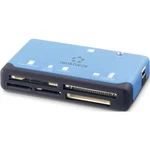 Externí čtečka paměťových karet Renkforce CR17e, USB 2.0, modrá